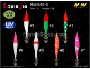 M&W Squid Jig (MX-2), F0828